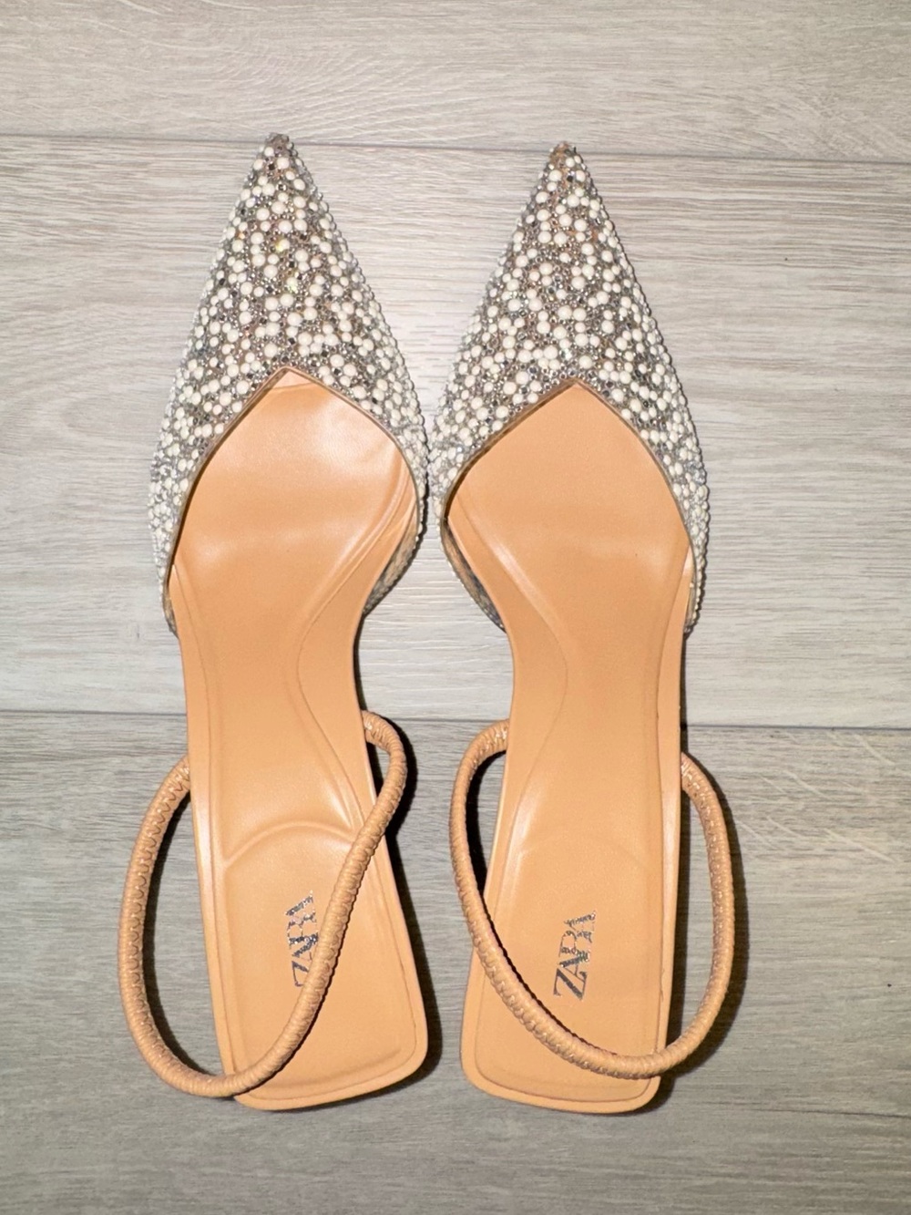 Zara Pearl heeled slingbacks - Picture 8 of 8
